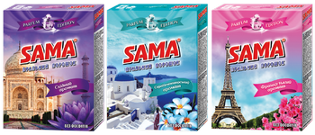 Порошок для стирки ТМ "SAMA" 2,4 к